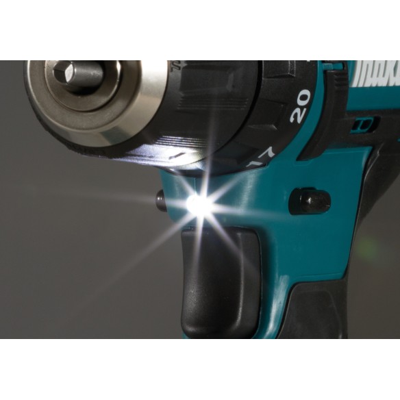 Taladro atornillador Makita DF333DSAE - 12V, 30 Nm, 2 velocidades, 2 baterías 2,0Ah