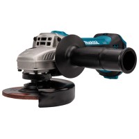 Miniamoladora Makita DGA452RME - 115 mm - 18V - 11.000 rpm, 2 baterías 4.0Ah, sistema anti-restart 2