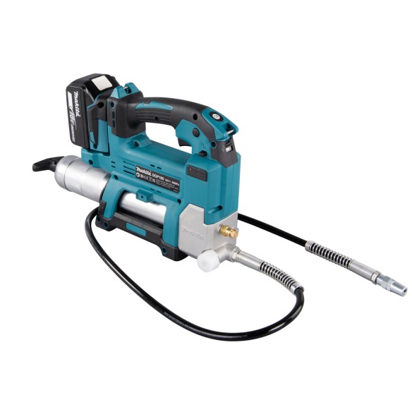 Engrasadora Makita DGP180RT - 18V, 690 bar, velocidad variable y manguera de 1,2 m Engrasadora Makita DGP180RT - 18V, 690 bar, velocidad variable y manguera de 1,2 m