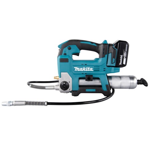 Engrasadora Makita DGP180RT - 18V, 690 bar, velocidad variable y manguera de 1,2 m