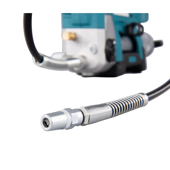 Engrasadora Makita DGP180RT - 18V, 690 bar, velocidad variable y manguera de 1,2 m Engrasadora Makita DGP180RT - 18V, 690 bar, velocidad variable y manguera de 1,2 m