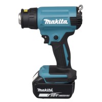 Decapador eléctrico Makita DHG180RT1J - 18V, 550 °C, 200 L/min, con luz LED y maletín Makpac 2