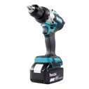 Taladro combinado Makita DHP486RTJ - 18V, motor sin escobillas, 130 Nm, 2 velocidades mecánicas