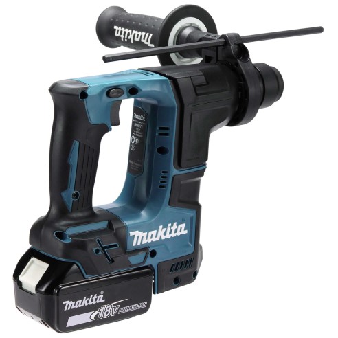 Martillo ligero Makita DHR171RTJ - 18V, SDS-PLUS, 1,2 J, motor sin escobillas, 17 mm hormigón