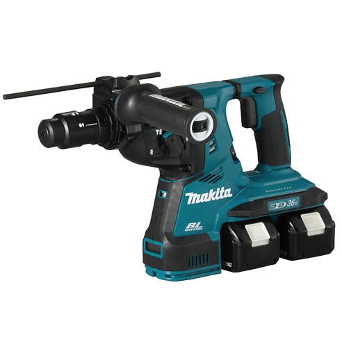 Martillo perforador SDS-Plus Makita DHR283PT2J - 18V X2, 2,9 J, antivibración y portabrocas rápido