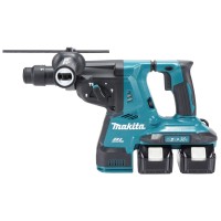 Martillo perforador SDS-Plus Makita DHR283PT2J - 18V X2, 2,9 J, antivibración y portabrocas rápido 2