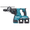 Martillo perforador SDS-Plus Makita DHR283PT2J - 18V X2, 2,9 J, antivibración y portabrocas rápido