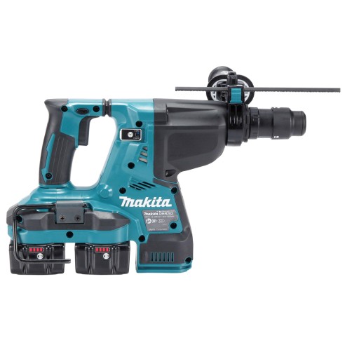 Martillo perforador SDS-Plus Makita DHR283PT2J - 18V X2, 2,9 J, antivibración y portabrocas rápido