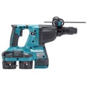 Martillo perforador SDS-Plus Makita DHR283PT2J - 18V X2, 2,9 J, antivibración y portabrocas rápido