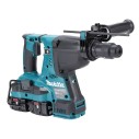 Martillo perforador SDS-Plus Makita DHR283PT2J - 18V X2, 2,9 J, antivibración y portabrocas rápido