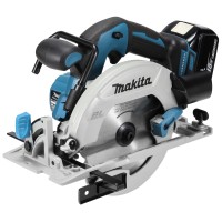 Sierra circular Makita DHS680RMJ 18V - Compacta, motor sin escobillas, profundidad corte 57 mm