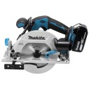 Sierra circular Makita DHS680RMJ 18V - Compacta, motor sin escobillas, profundidad corte 57 mm