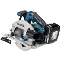 Sierra circular Makita DHS680RMJ 18V - Compacta, motor sin escobillas, profundidad corte 57 mm