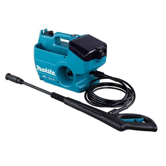 Hidrolimpiadora portátil Makita DHW080ZK - 36V (18V x2) - 80 bar, depósito de agua 50L - Sin baterías ni cargador Hidrolimpiadora portátil Makita DHW080ZK - 36V (18V x2) - 80 bar, depósito de agua 50L - Sin baterías ni cargador