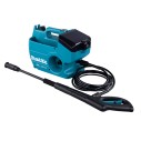 Hidrolimpiadora portátil Makita DHW080ZK - 36V (18V x2) - 80 bar, depósito de agua 50L - Sin baterías ni cargador