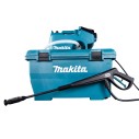 Hidrolimpiadora portátil Makita DHW080ZK - 36V (18V x2) - 80 bar, depósito de agua 50L - Sin baterías ni cargador