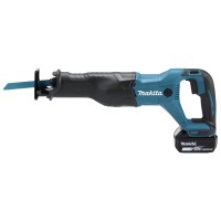Sierra de sable Makita DJR186RTE 18V - 0-2800 rpm, 32 mm carrera, sin herramientas 2