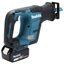 Sierra de sable Makita DJR188RTJ 18V - Compacta, sin escobillas, 3000 SPM, luz LED incluida