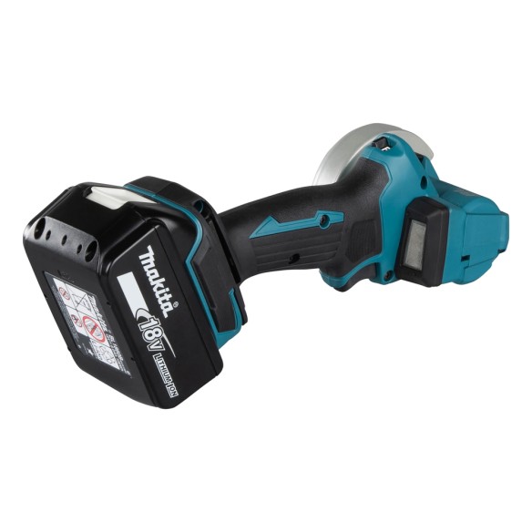 Cortador de disco Makita DMC300RTJ - 18V, 20000 rpm, luz LED y freno eléctrico
