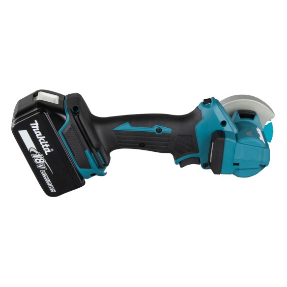Cortador de disco Makita DMC300RTJ - 18V, 20000 rpm, luz LED y freno eléctrico