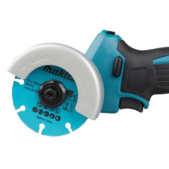Cortador de disco Makita DMC300RTJ - 18V, 20000 rpm, luz LED y freno eléctrico