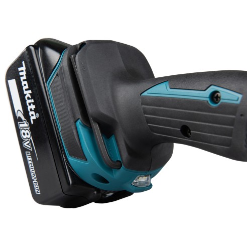 Cortador de disco Makita DMC300RTJ - 18V, 20000 rpm, luz LED y freno eléctrico