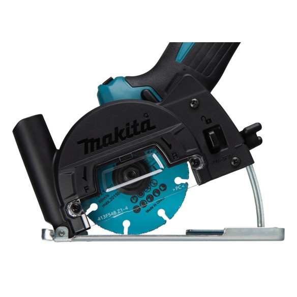 Cortador de disco Makita DMC300RTJ - 18V, 20000 rpm, luz LED y freno eléctrico
