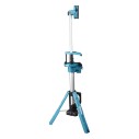 Trípode de iluminación Makita DML814 - 12 LEDs altura regulable, 3000 lúmenes, IP55