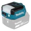 Linterna de trabajo a batería Makita DML817 - 14,4V/18V - 3 modos de iluminación, puerto USB