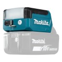 Linterna de trabajo a batería Makita DML817 - 14,4V/18V - 3 modos de iluminación, puerto USB