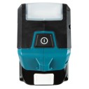 Linterna de trabajo a batería Makita DML817 - 14,4V/18V - 3 modos de iluminación, puerto USB