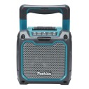 Altavoz Bluetooth Makita DMR201 - 12Vmax/18V, IP64, conexión AUX y USB, ideal para trabajo y ocio