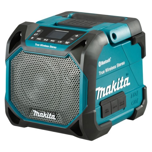 Altavoz Bluetooth Makita DMR203 - IP65, 12Vmax/18V, 35 horas de autonomía, carga USB