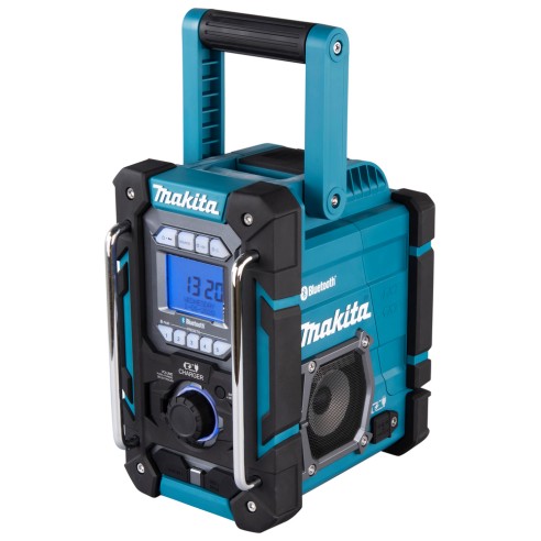 Radio de trabajo Makita DMR300 - Bluetooth, IP64, cargador CXT/LXT 12Vmax-18V