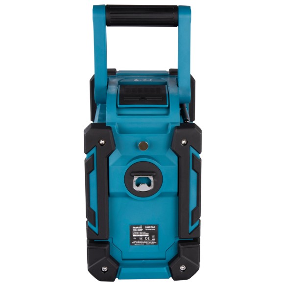 Radio de trabajo Makita DMR300 - Bluetooth, IP64, cargador CXT/LXT 12Vmax-18V