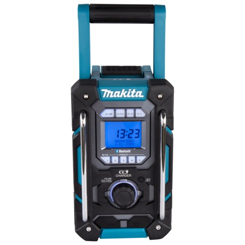 Radio de trabajo Makita DMR300 - Bluetooth, IP64, cargador CXT/LXT 12Vmax-18V