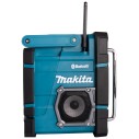 Radio de trabajo Makita DMR300 - Bluetooth, IP64, cargador CXT/LXT 12Vmax-18V