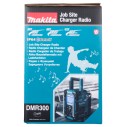 Radio de trabajo Makita DMR300 - Bluetooth, IP64, cargador CXT/LXT 12Vmax-18V