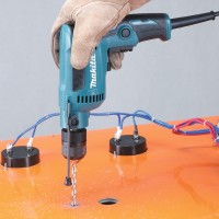 Taladro eléctrico Makita DP2011 - 370 W, 0-4200 rpm, portabrocas automático, perforación en metal 2