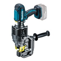Punzonadora eléctrica Makita DPP200ZK 18V - Agujeros hasta 20 mm en metal - Sin batería ni cargador ni maletín