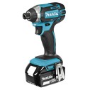 Atornillador de impacto Makita DTD152RTJ - 18V, 165 Nm, 2 baterías de 5,0Ah, luz LED, maletín Makpac