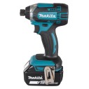 Atornillador de impacto Makita DTD152RTJ - 18V, 165 Nm, 2 baterías de 5,0Ah, luz LED, maletín Makpac