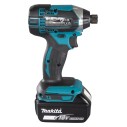 Atornillador de impacto Makita DTD152RTJ - 18V, 165 Nm, 2 baterías de 5,0Ah, luz LED, maletín Makpac