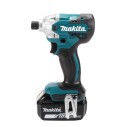 Atornillador de impacto a batería Makita DTD156RT1J - 18V - 155 Nm - Luz LED incorporada