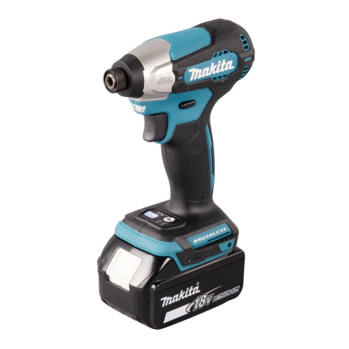 Atornillador de impacto Makita DTD157RTJ - 18V - 140 Nm - Motor sin escobillas - Luz LED