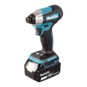 Atornillador de impacto Makita DTD157RTJ - 18V - 140 Nm - Motor sin escobillas - Luz LED