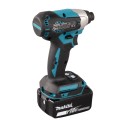 Atornillador de impacto Makita DTD157RTJ - 18V - 140 Nm - Motor sin escobillas - Luz LED