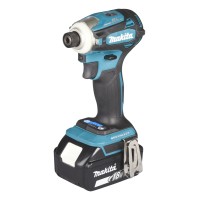 Atornillador de impacto Makita DTD172RTJ - 18V, 180 Nm, motor sin escobillas, 2 baterías de 5Ah 2