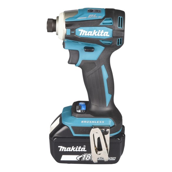Atornillador de impacto Makita DTD172RTJ - 18V, 180 Nm, motor sin escobillas, 2 baterías de 5Ah Atornillador de impacto Makita DTD172RTJ - 18V, 180 Nm, motor sin escobillas, 2 baterías de 5Ah