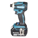 Atornillador de impacto Makita DTD172RTJ - 18V, 180 Nm, motor sin escobillas, 2 baterías de 5Ah